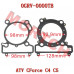 C4/C5上下垫 - Model MICF0GRV-0000TB CFMoto 气缸垫片套装 | 缸头垫+缸体垫 for CForce C4/C5