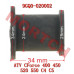 消声器橡胶套 - Model MICF9GQ0-020002 CFMoto消声器橡胶套 9GQ0-020002 适用CForce 400/450/500/520及Terrox (2014-2026)