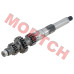 输入轴 - Model MICF0GRV-061100-5000 原厂CFMoto换挡变速系统输入轴(零件号0GRV-061100-5000)。适配CForce C4/C5及GOES TERROX 550L/500L EPS。高强度变速箱输入轴,确保发动机动力可靠传递。