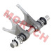 换挡拨叉轴组件 - Model MICF0GRV-063100-5000 原厂CFMoto换挡拨叉轴组件(零件号0GRV-063100-5000)。适配CForce C4/C5及GOES TERROX 550L/500L EPS。变速箱拨叉导轨轴,确保换挡精准。