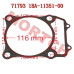 LH700 缸体垫 - Model MILH1BA-11351-00 Linhai 71793 1BA-11351-00 Cylinder Gasket for M750L T3b ATV