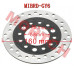 Premium GY6 Brake DISC with ф160mm outer diameter, 3.5mm thickness, 3-hole design. Compatible with GY6 scooters. Features precise mounting parameters and durable construction. QTY: 30PCs/CTN.