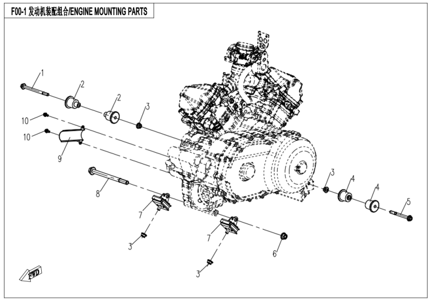 ENGINE MOUNTING PARTS ENGINE MOUNTING PARTS
