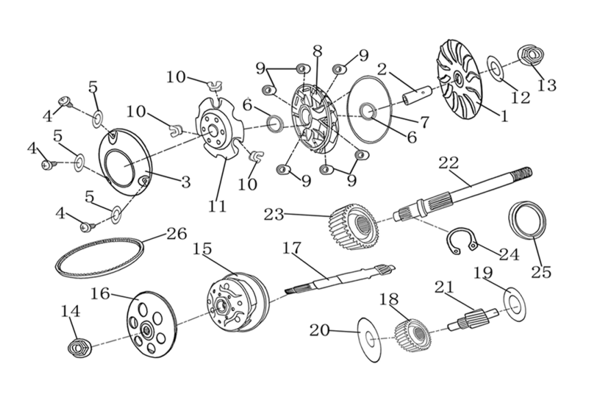 CLUTCH ASSY CLUTCH ASSY