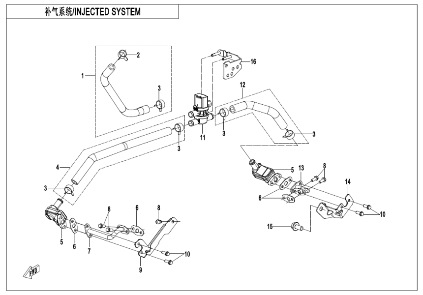 补气系统 2V91Y-G-E14