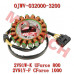 磁电机定子组件 - Model MICF0JWV-032000-3200 CFMoto Magneto Stator Assy 0JWV-032000-3200 UForce 800 XL 2V91W-K