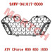 前通风网 - Model MICF9AWV-041017-8000 CFMoto Front Ventilation Net 9AWV-041017-8000 CForce 850 1000 X8 X10 Overland Touring