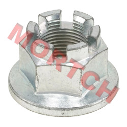 六角开槽法兰螺母 - Model MICF5HYV-110001-1F00 六角开槽法兰螺母 - Model MICF5HYV-110001-1F00