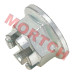 六角开槽法兰螺母 - Model MICF5HYV-110001-1F00 CFMoto六角开槽法兰螺母, 法兰锁紧螺母, 开槽法兰螺母, 5HYV-110001-1F00, CForce悬挂螺母, ZForce底盘紧固件, UForce车架螺母, CFMoto原厂螺母, ATV UTV五金件, 开口销螺母