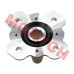 Front Wheel Bracket - Model MICF9GQV-070001-1401 Genuine CFMoto front wheel bracket (part 9GQV-070001-1400). Fits CForce 400-1000 ATV, ZForce SSV, and UForce UTV models. Heavy-duty mounting bracket for front hub/brake caliper/suspension components.
