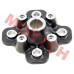 Front Wheel Bracket - Model MICF9GQV-070001-1401 CFMoto front wheel bracket, wheel mounting bracket, front hub bracket, 9GQV-070001-1400, CForce 1000 front wheel bracket, ZForce 800 wheel bracket, UForce 550 front bracket, CFMoto ATV SSV UTV suspension bracket, OEM wheel mount