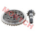 Genuine CFMoto rear gear case bevel gear assembly (part Q860-3300B0). Fits CForce 1000 X10/Overland/MUD/MV, GOES TERROX 1000, and CForce 850 X8 Touring 2024-2026. Precision spiral bevel gear for smooth rear axle power delivery.