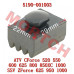 主支架缓冲胶垫 - Model MICF5190-001003 CFMoto Main Bracket Rubber Damper 5190-001003 | CForce/ZForce/X5 2010-2024