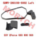 左后视镜总成 - Model MICF5BWV-260100-5002 CFMoto 5BWV-260100-5002 Left Side Mirror for ZForce 950 Sport-4 / 800 Sport / 650