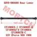 Lower/Upper Tie Rod, Rear Wsing Arm