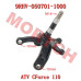左转向节 - Model MICF9RHV-050701-1000 CFMoto CForce 110 Left Steering Knuckle | OEM 9RHV-050701-1000 CF110AY10