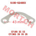 止动挡片 - Model MICF0180-024003 CFMoto Retainer 0180-024003 | CF500/X5, CF600/X6, CF625, UForce 500