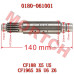 从动轴 - Model MICF0180-061001 CFMoto Loncin Linhai CF500cc CF188 Driven Shaft 0180-061001