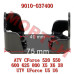 前桥支架组合 - Model MICF9010-037400 CFMoto Front Gear Case Bracket 9010-037400 | CForce/UForce 500-800
