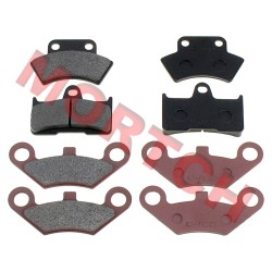 Front Rear and Packing Brake Pad