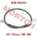 Front Brake Fluid Hose, Master Cylinder