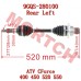 Rear CV Drive Shaft, LH