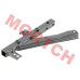 右后下脚踏板焊接组件 - Model MICF9CQV-030200-3000 原厂CFMoto右后下脚踏板焊接组件(零件号9CQV-030200-3000)。适配CForce 450 L、CForce 520 L及CForce X5 520L 2022-2026款。右侧后下脚踏板,为乘客提供稳固支撑。
