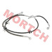 前制动油管 - Model MICF9DQV-080150-4400 CFMoto Front Brake Fluid Hose 9DQV-080150-4400 CForce 400 450S 520 L Touring