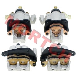 Front and Rear Brake Right and Left Caliper - Sintered Pad