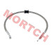 后刹左下油管 - Model MICF7000-080140 CFMoto Rear Brake Lower LH Fluid Hose 7000-080140 ZForce 550EX 800EX