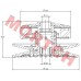 CF250 CVT Rear Clutch Pulley