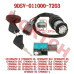 套锁组件 - Model MICF9DSV-011000-6K03 CFMoto 9DSV-011000-6K00 Lock Set for CForce 1000 X10 / 520 L / 625 Touring / 850 X8