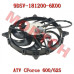 风扇电机组合 - Model MICF9DSV-181200-6K00 CFMoto Fan Motor Assy 9DSV-181200-6K00 CForce 600 625 EPS Touring