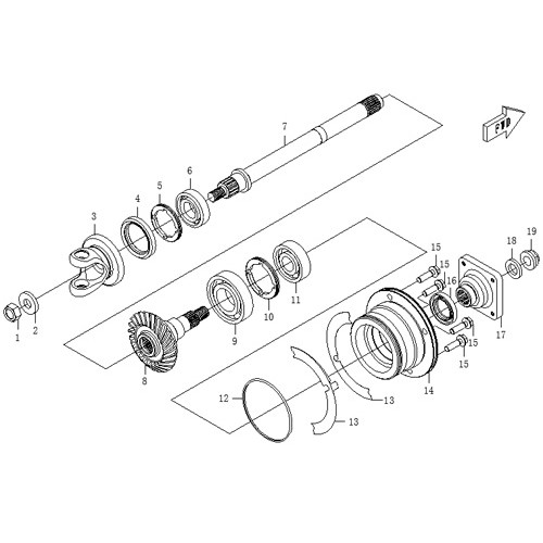 Transmission Output (FR) Coupler