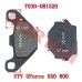 UTV Rear Brake Pad
