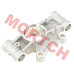 原厂CFMoto右后轮轴支座组合 7020-060801，适配CForce 400/450/500/520/820车型、Terrox 550L/500L EPS及CForce C4/C5（2014-2026）。OEM替换后轮轴承支座，后桥支撑稳定，车轮转动顺畅。
