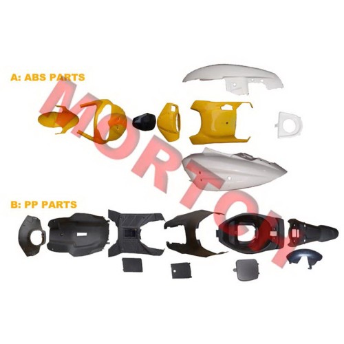 B08 Plastic Parts
