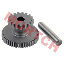 GY125/150 起动减速双联齿轮（带轴）