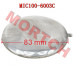C100气缸头左盖 - Model MIC100-6003C C100 Heft Cover,Cylinder Head