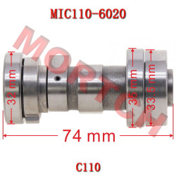 C110凸轮轴组件 - Model MIC110-6020 C110凸轮轴组件 - Model MIC110-6020