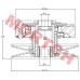 JOG 50cc CVT 后离合器皮带轮总成