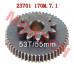 雅马哈250双联齿轮 53T - Model MILH170M.7.1 Linhai Starter Gear Idle 23701 170M.7.1 260 300 400 420 370 PROMAX T3b