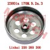 雅马哈250从动轮盖 大盘内145/外155