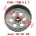 雅马哈250从动轮盖 小盘 内135/外145