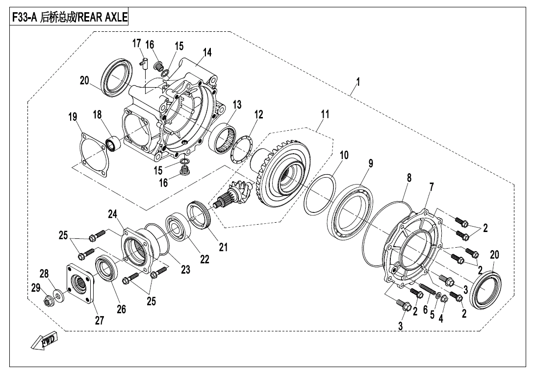 REAR AXLE